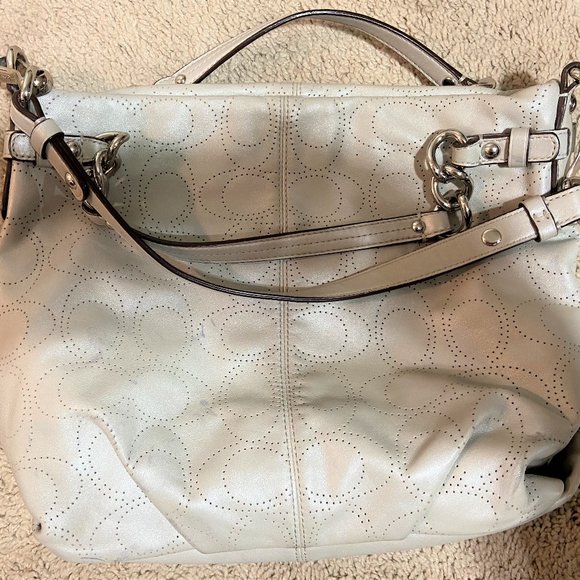 Coach Handbags - COACH Perforated Leather Brooke Hobo bag